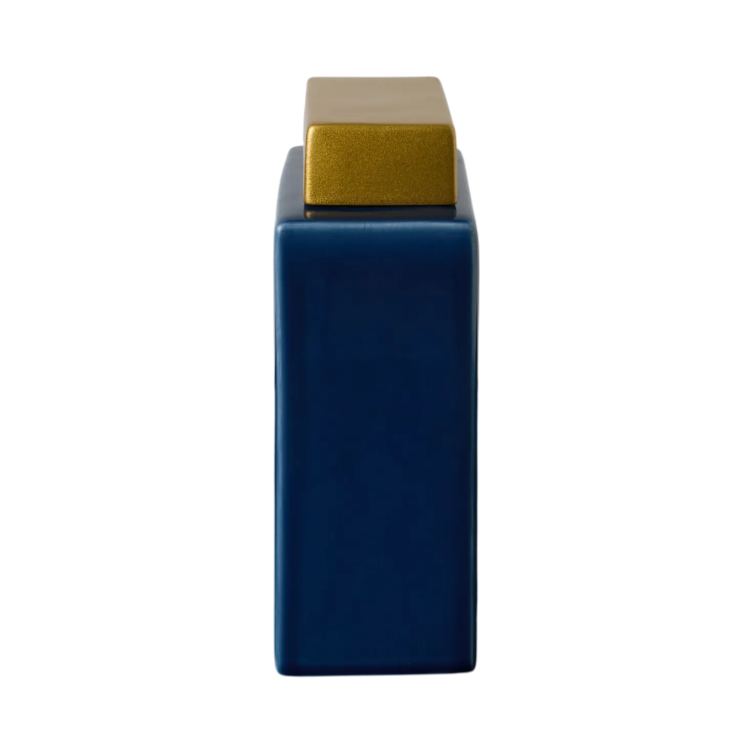 Boîte céramique déco bleu 24 cm Sirine