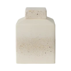Boîte céramique déco moucheté 20 cm Sélène
