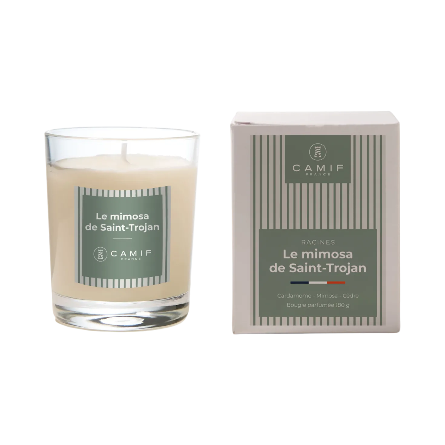 Bougie parfumée Le mimosa de Saint-Trojan