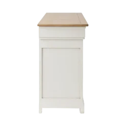 Buffet bois massif 2 portes 3 tiroirs 160 cm Embellie