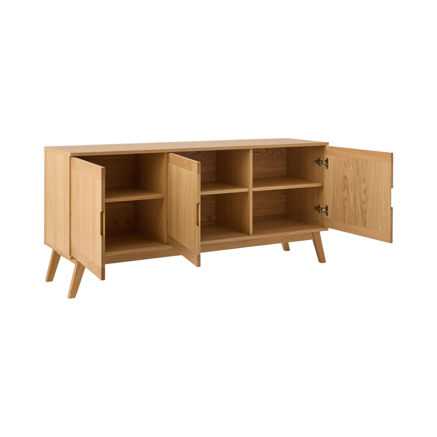 Buffet bois 3 portes 165 cm Adèle