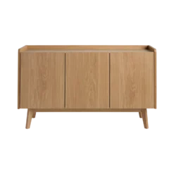 Buffet bois 3 portes 135 cm Agatha