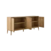 Buffet chêne massif 4 portes 178 cm Charles