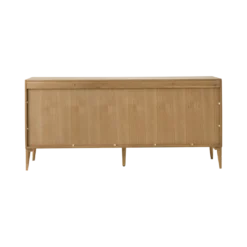Buffet chêne massif 4 portes 178 cm Charles