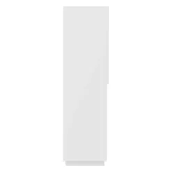 Buffet haut bois clair et blanc Nina