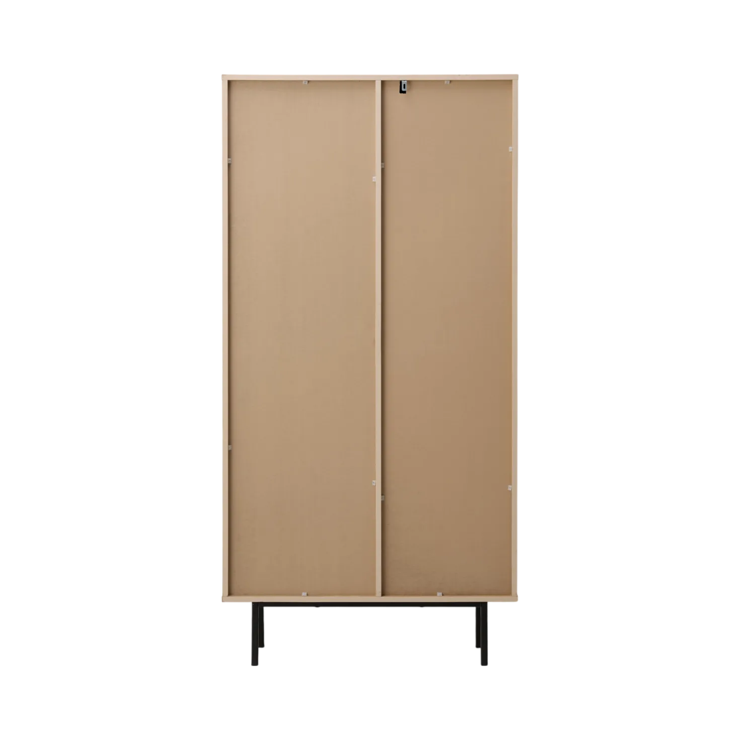 Buffet haut bois et pieds métal 1 porte Alex