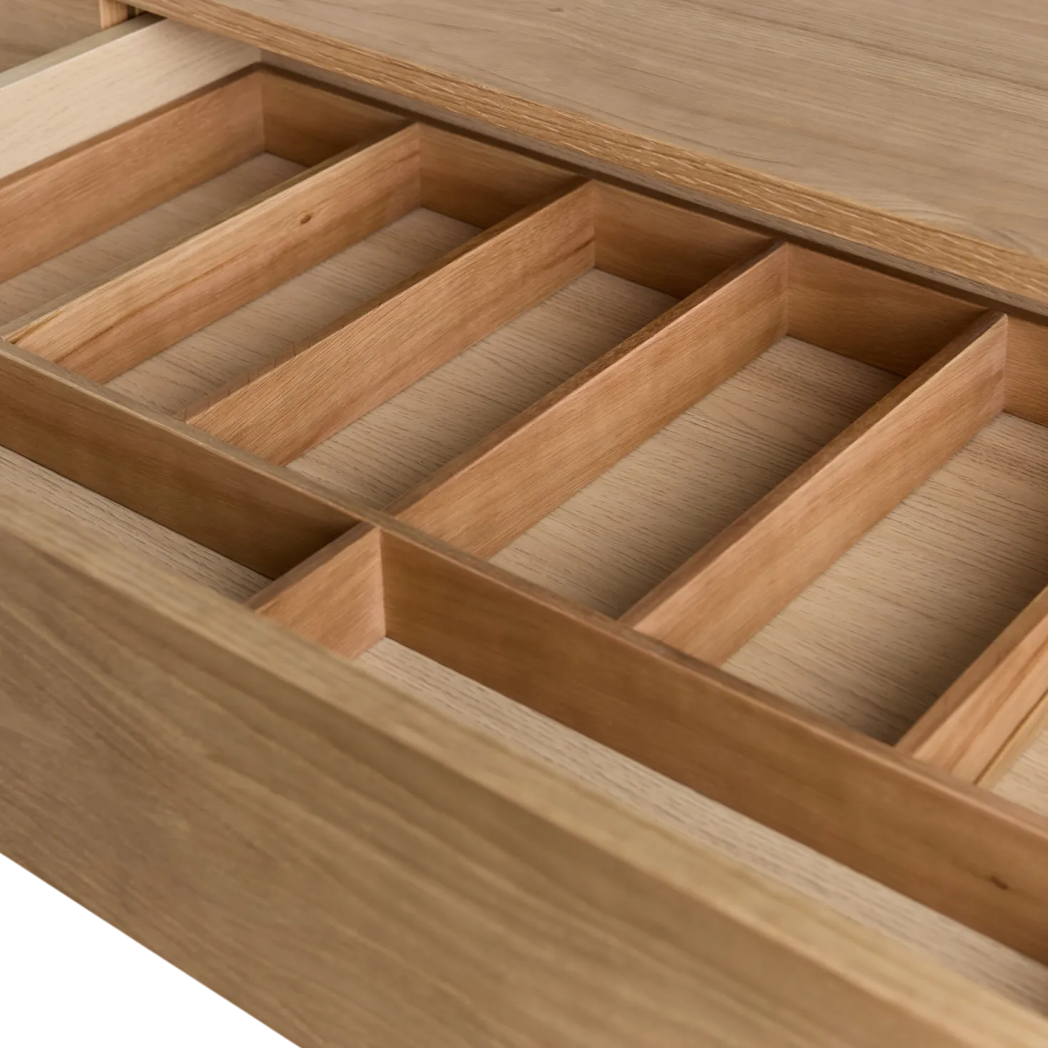 Buffet 4 portes et 1 tiroir bois pieds métal 200 cm Mattéo