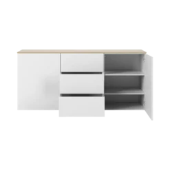Buffet 2 portes 3 tiroirs 180 cm Tilda