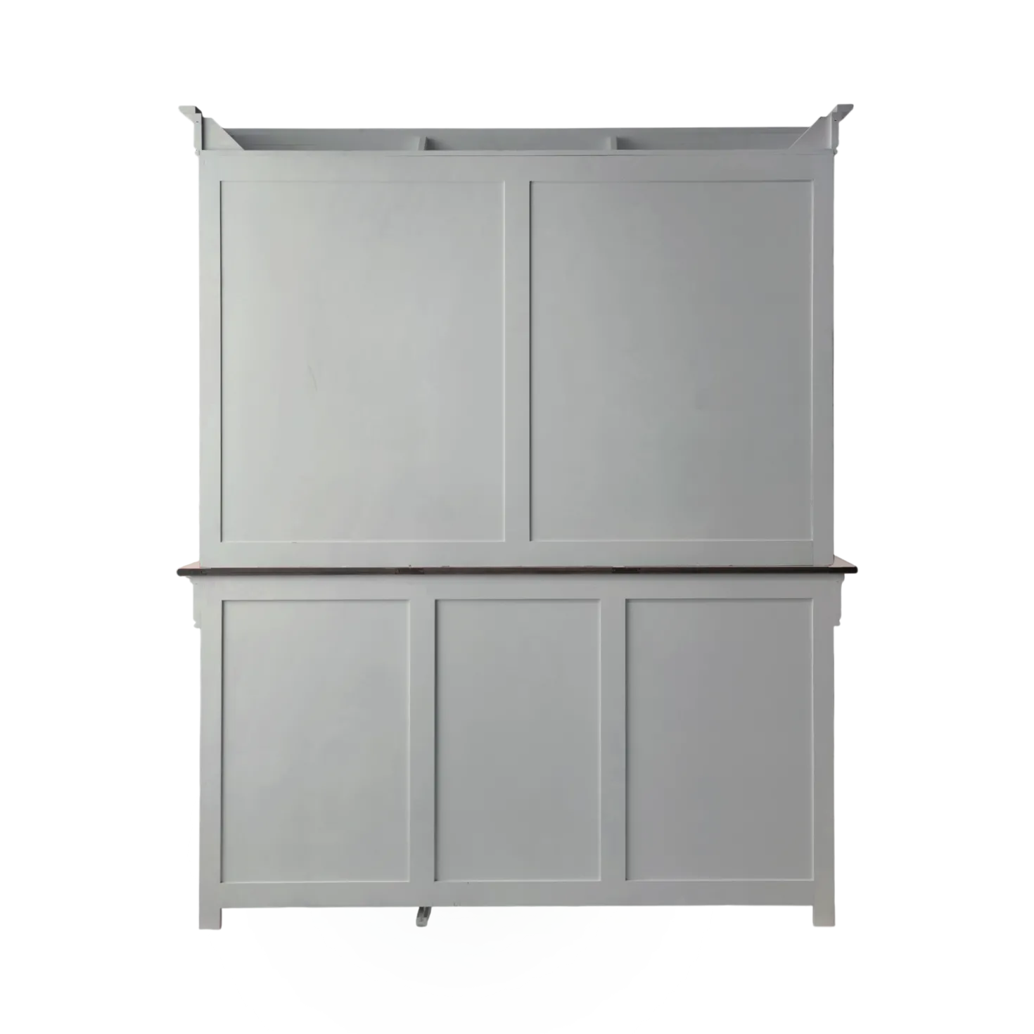 Buffet vaisselier bois massif 6 portes 3 tiroirs Embellie