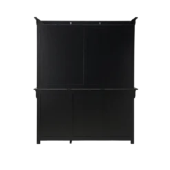 Buffet vaisselier bois massif 6 portes 3 tiroirs Embellie