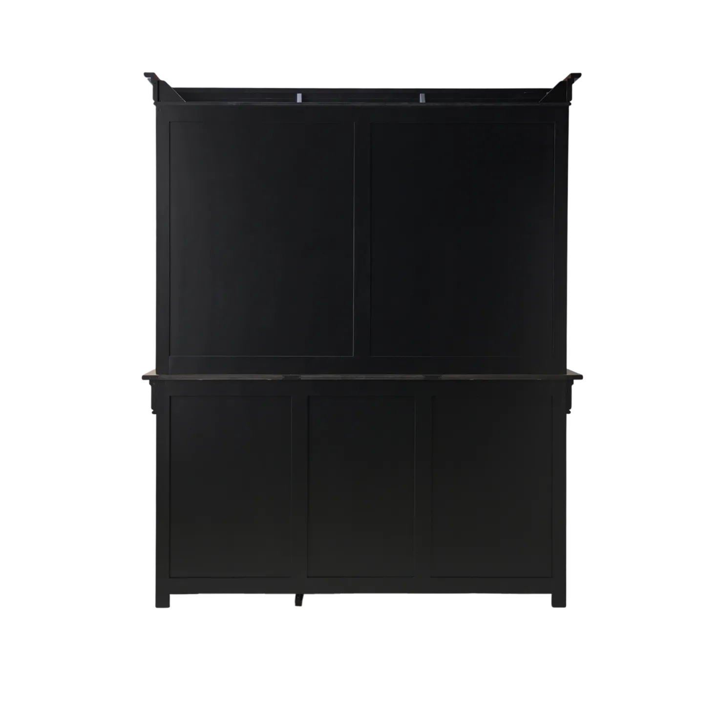 Buffet vaisselier bois massif 6 portes 3 tiroirs Embellie