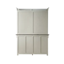 Buffet vaisselier bois massif 4 portes 3 tiroirs Embellie