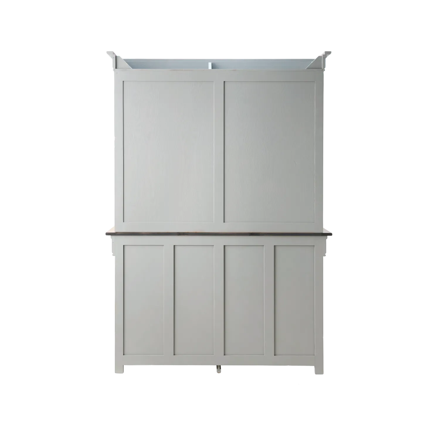 Buffet vaisselier bois massif 4 portes 3 tiroirs Embellie