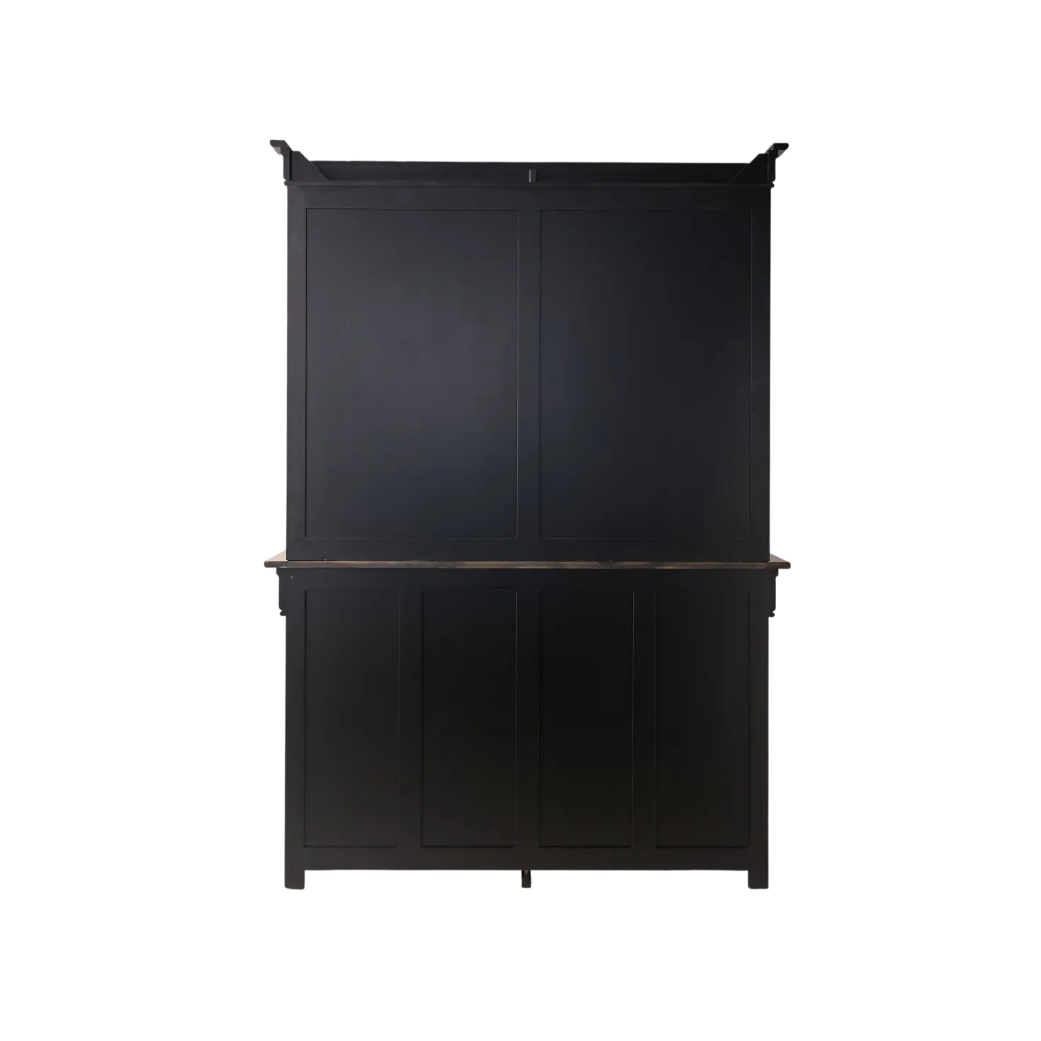 Buffet vaisselier bois massif 4 portes 3 tiroirs Embellie