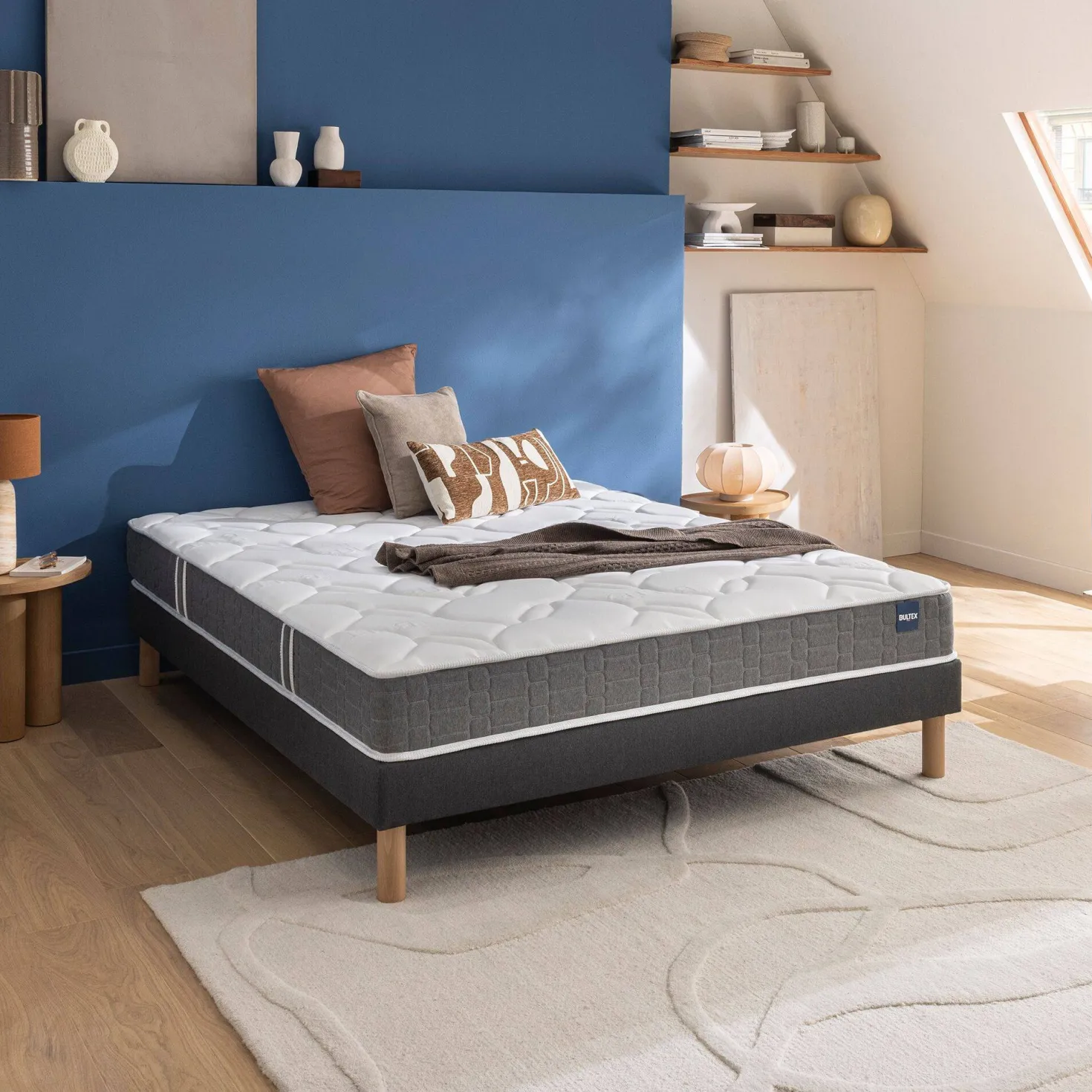 BULTEX Ensemble matelas et sommier Essential