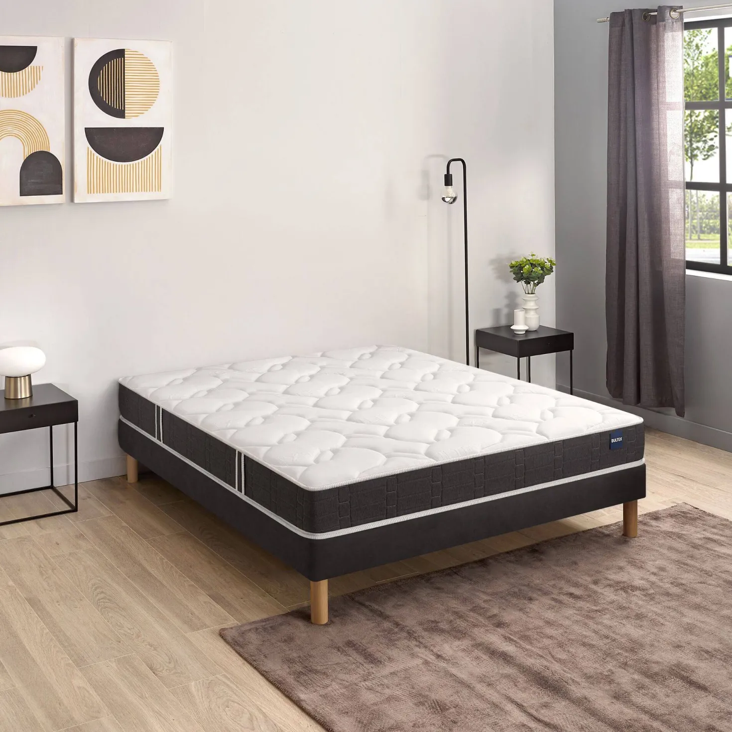 BULTEX Ensemble matelas et sommier Essential