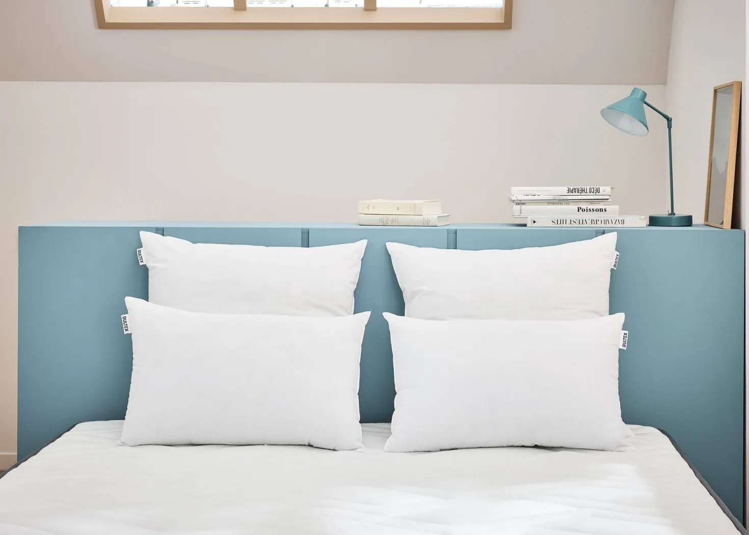 BULTEX Lot de 2 oreillers moelleux