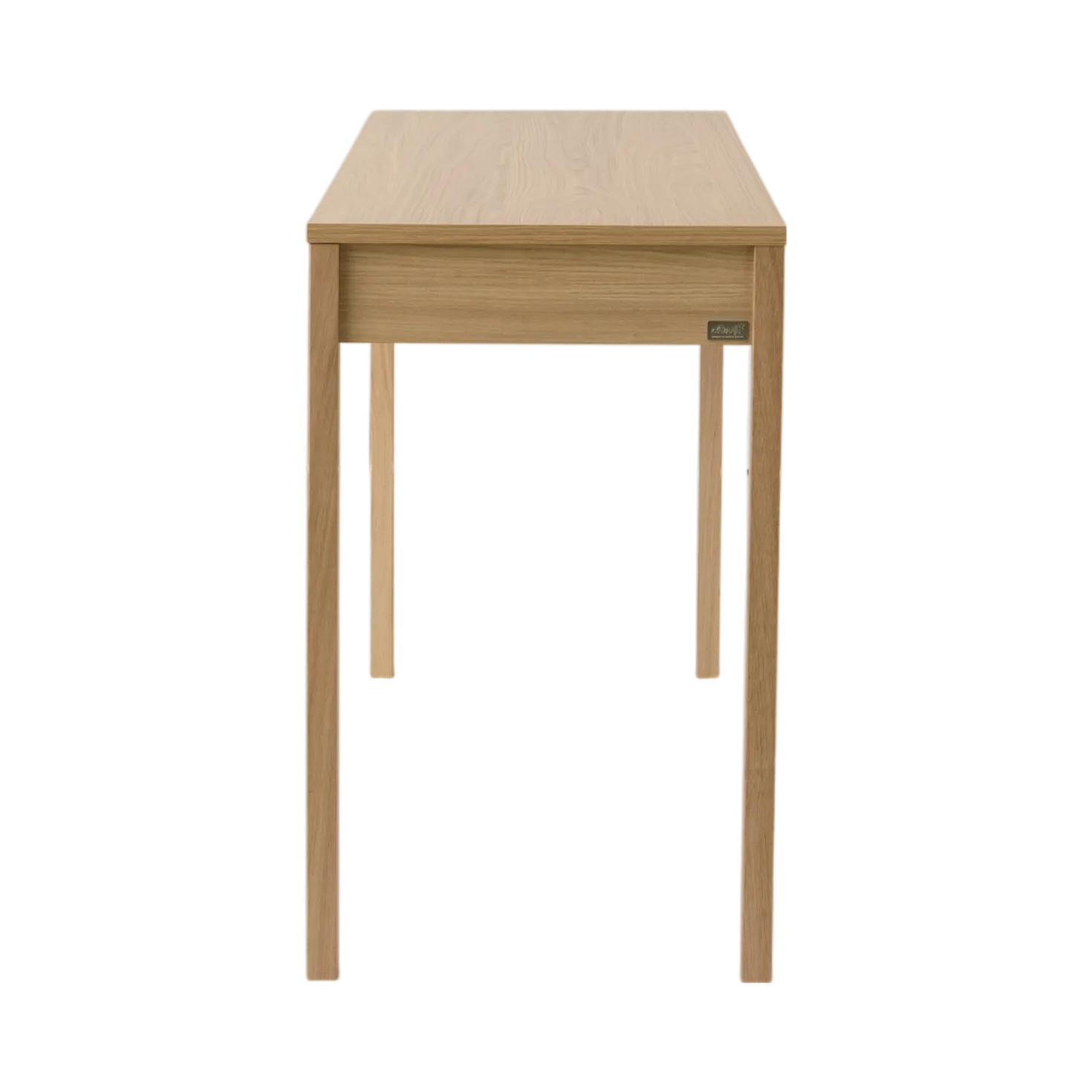 Bureau décor bois 2 tiroirs Simon