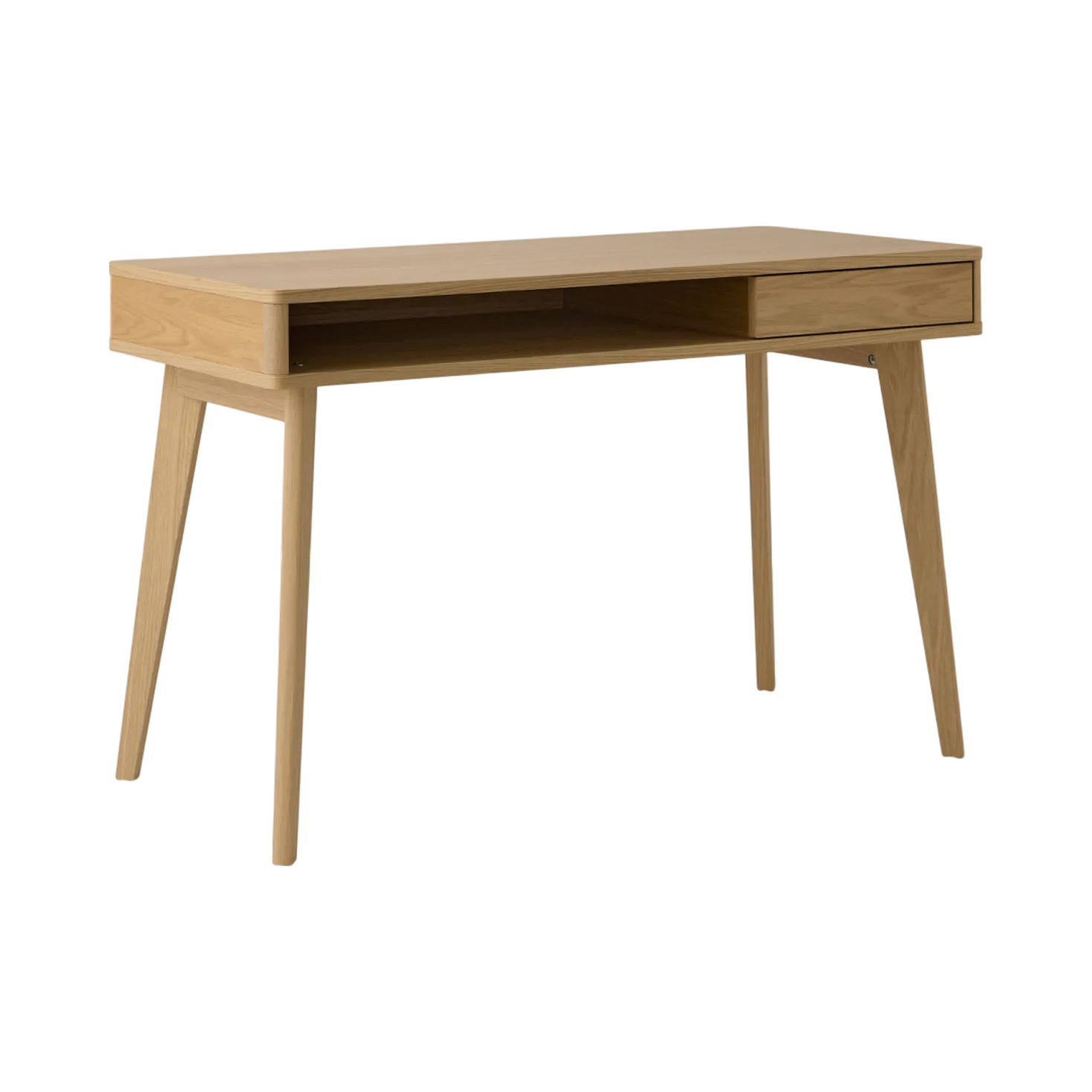Bureau 1 tiroir bois Atia
