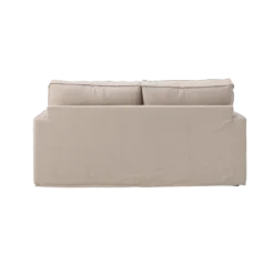 Canapé convertible coton/lin déhoussable Margot