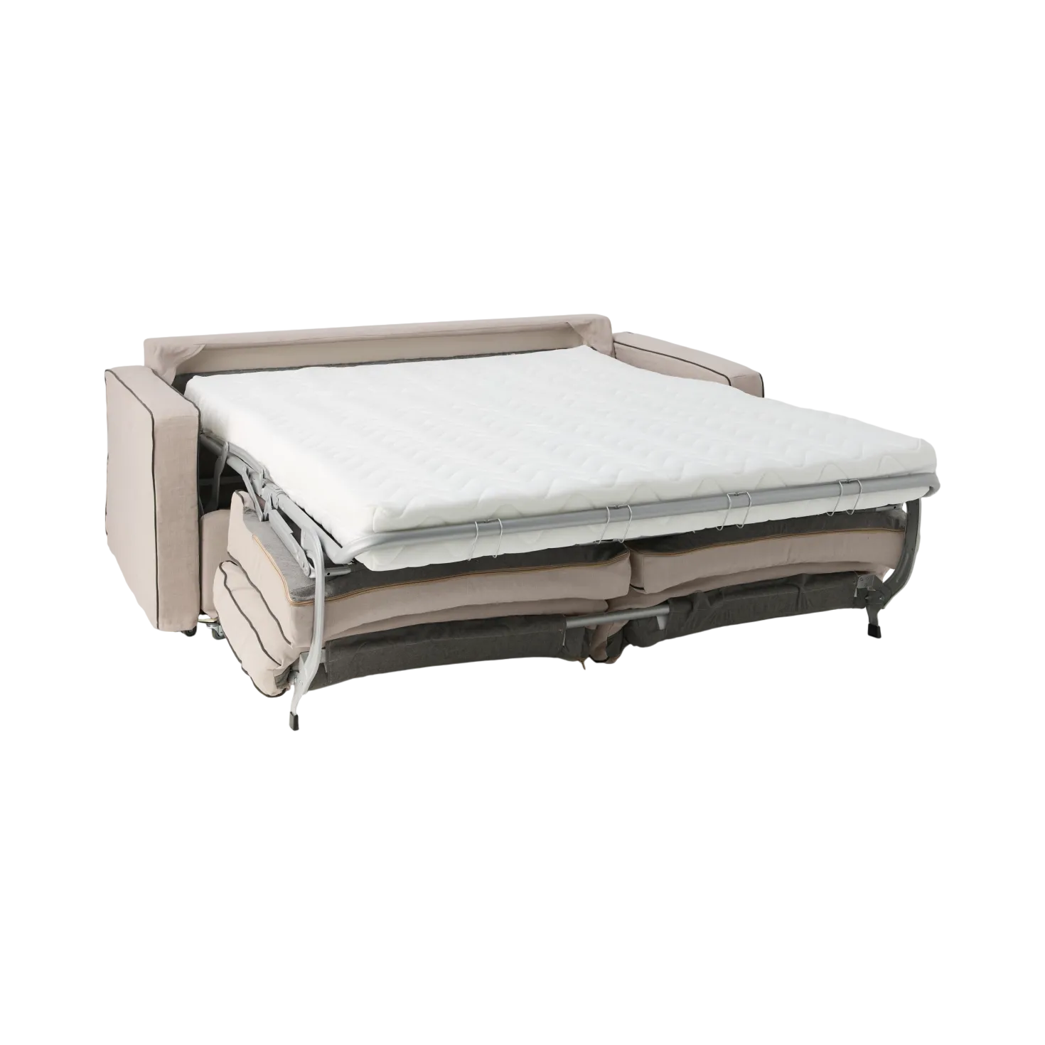 Canapé convertible coton/lin déhoussable Margot