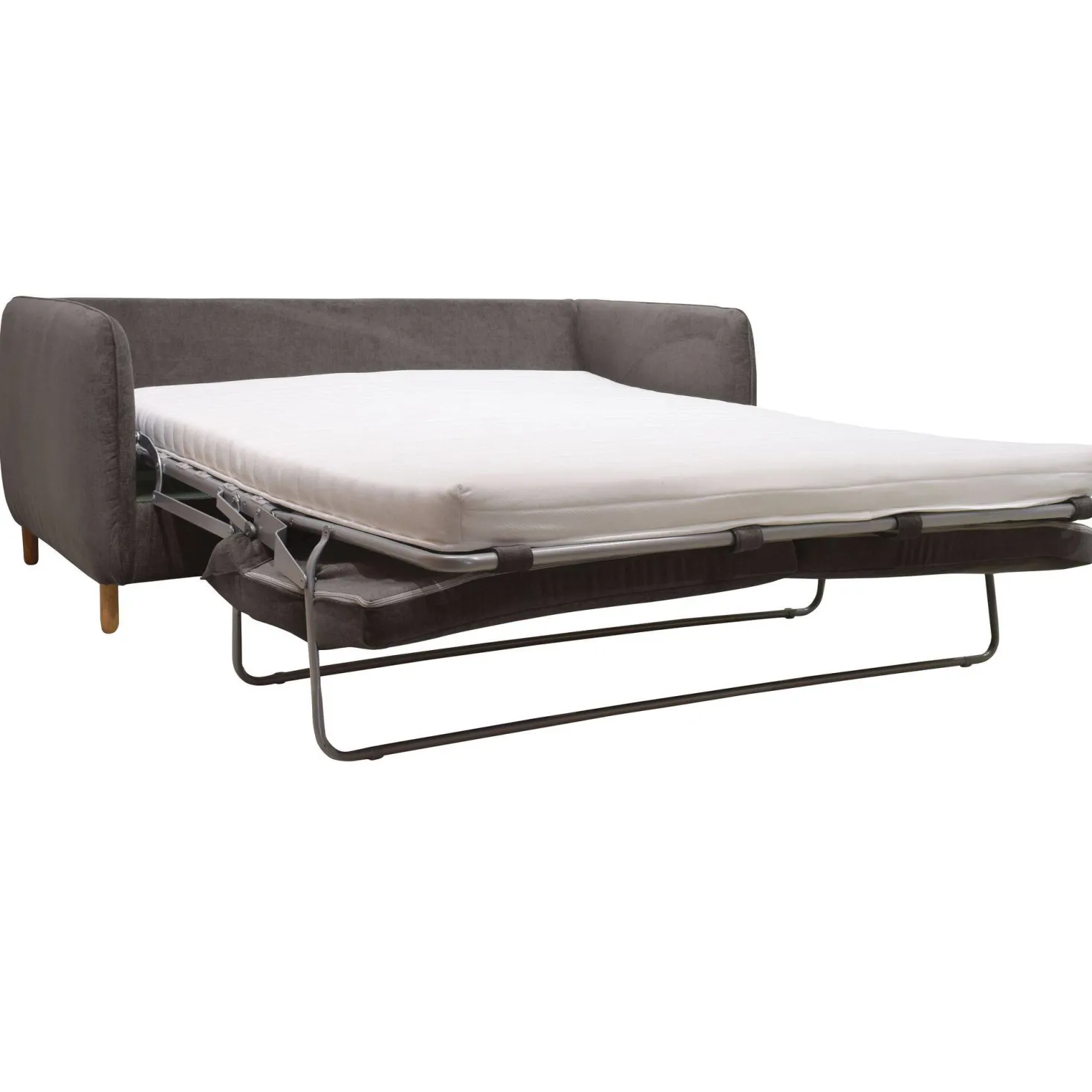 Canapé convertible tissu chenillé Portimo
