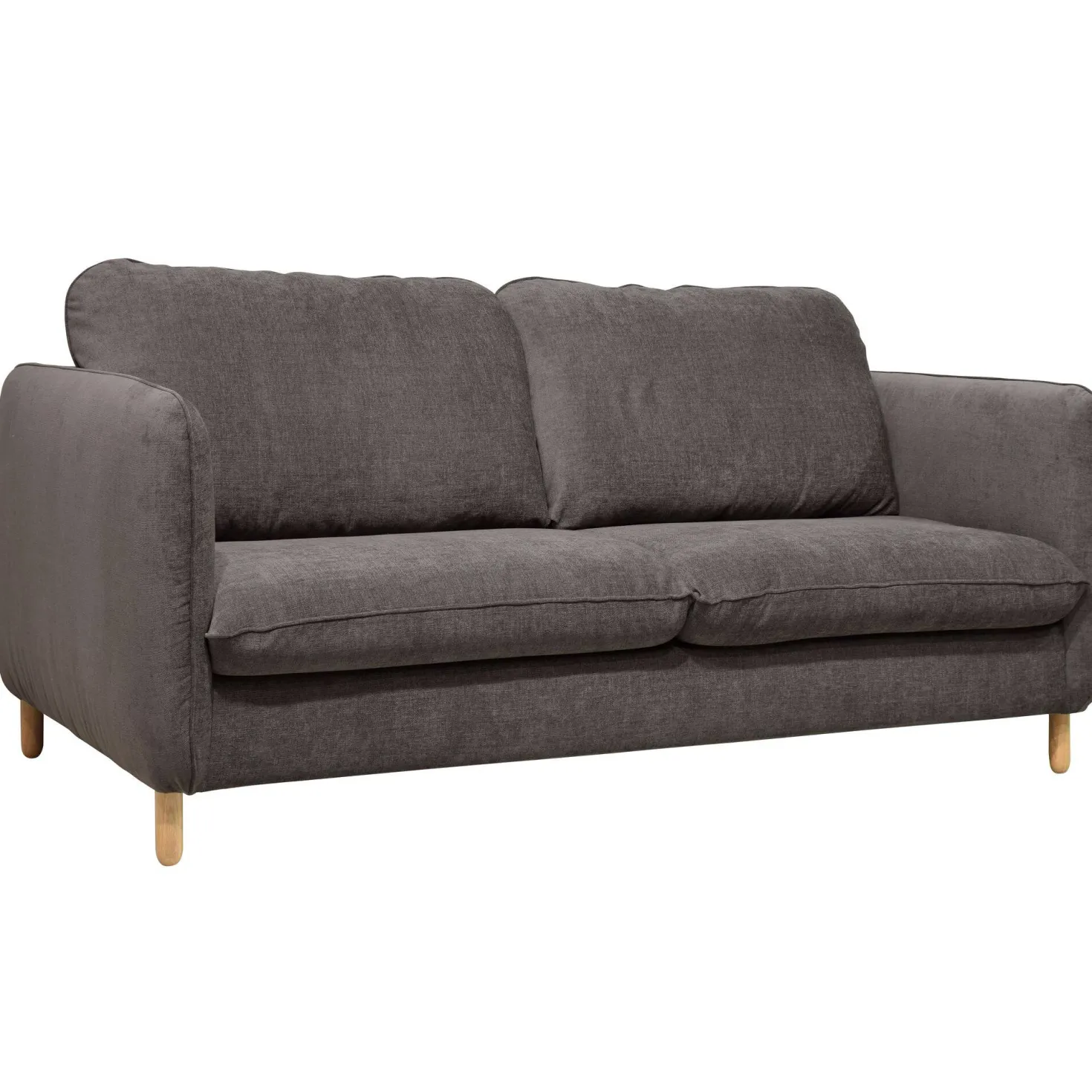 Canapé convertible tissu chenillé Portimo