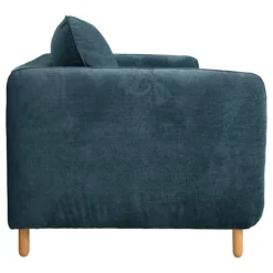 Canapé convertible tissu chenillé Portimo