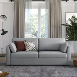 Canapé convertible tissu coton déhoussable Marbella
