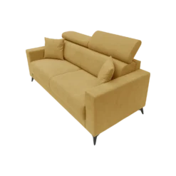 Canapé convertible tissu déhoussable Alden