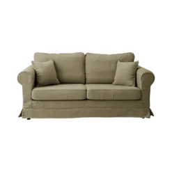 Canapé convertible tissu déhoussable Naxos