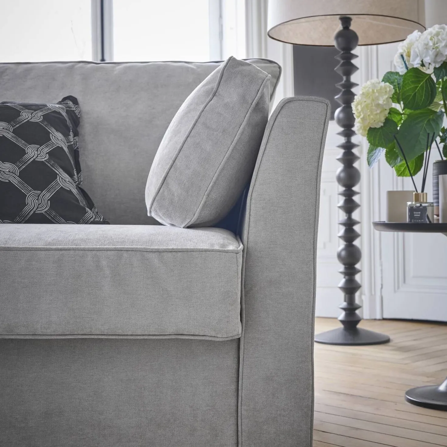 Canapé convertible tissu déhoussable Marbella