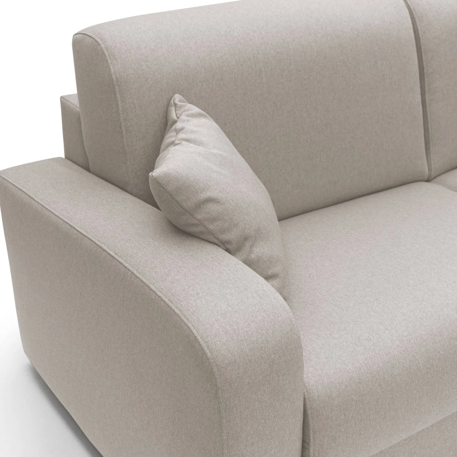 Canapé convertible tissu déhoussable Alizée