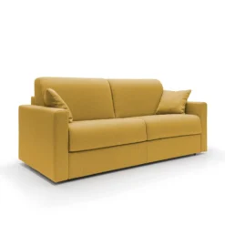 Canapé convertible tissu déhoussable Aubin