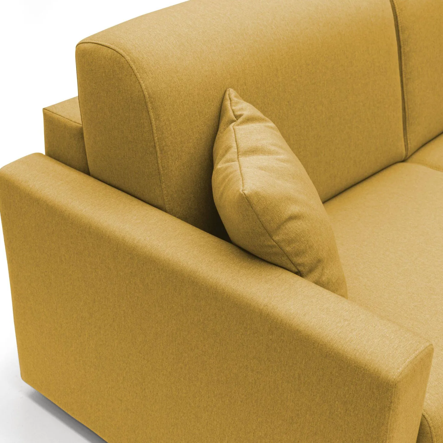 Canapé convertible tissu déhoussable Aubin