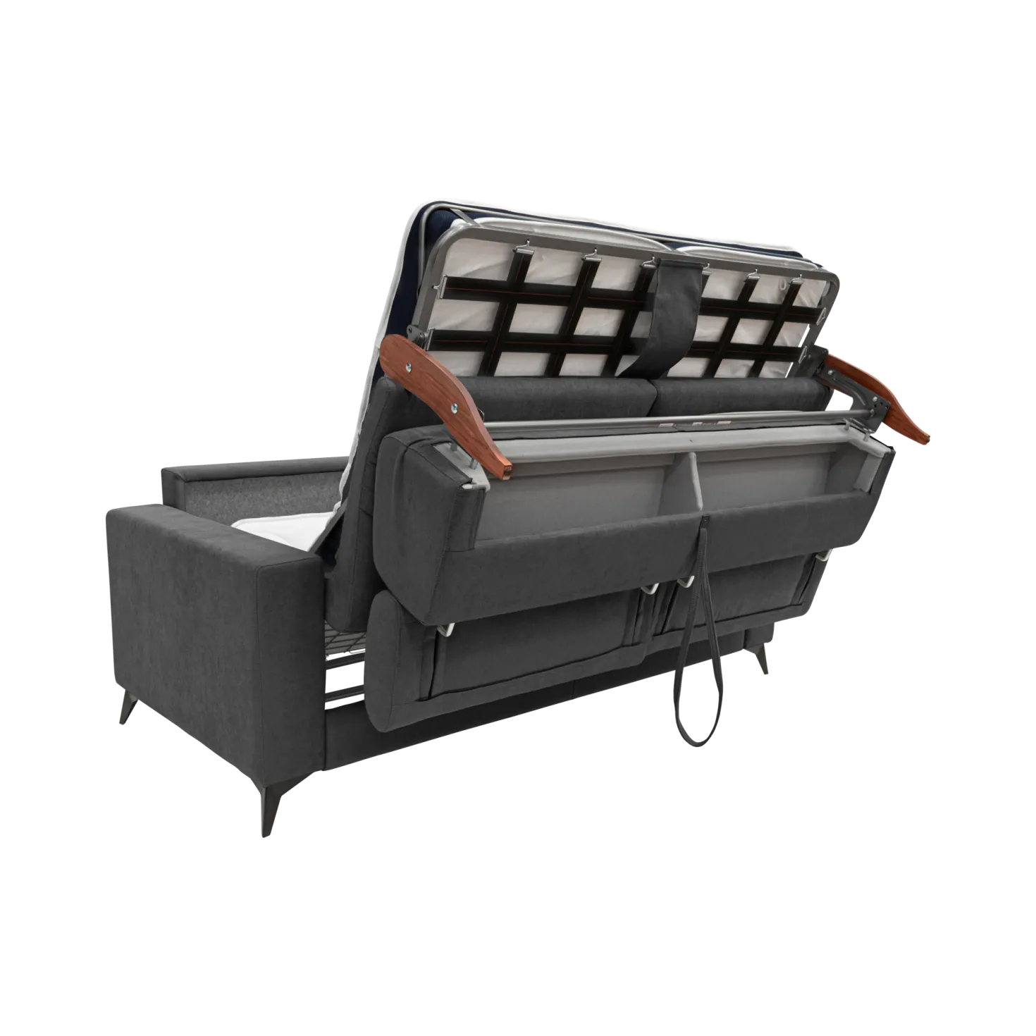 Canapé convertible tissu déhoussable Alden