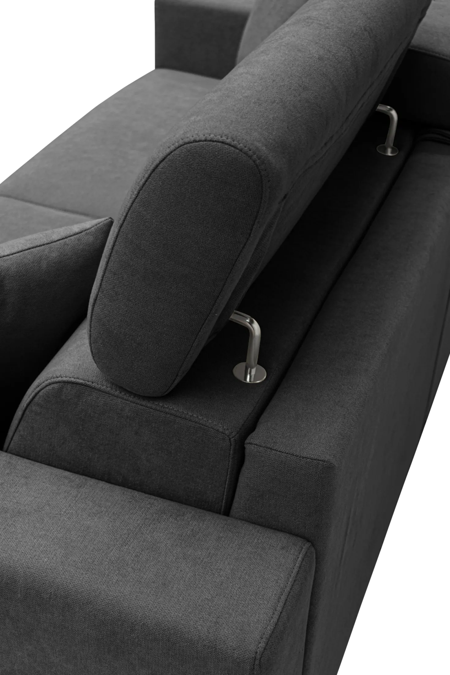 Canapé convertible tissu déhoussable Alden