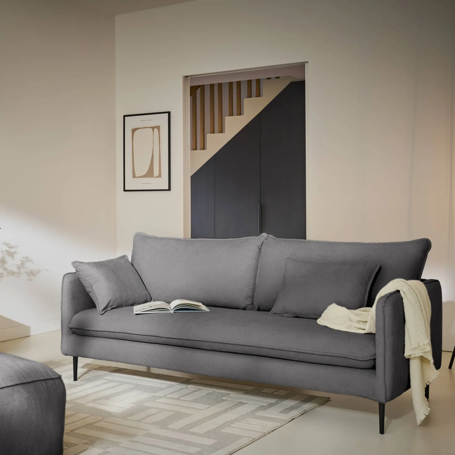 Canapé convertible tissu Oden