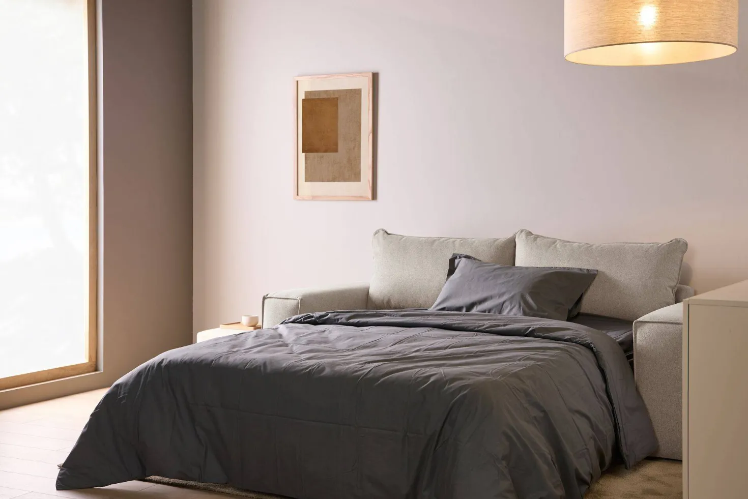 Canapé convertible tissu Orel