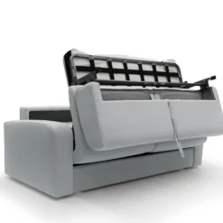 Canapé convertible tissu recyclé déhoussable Alizée