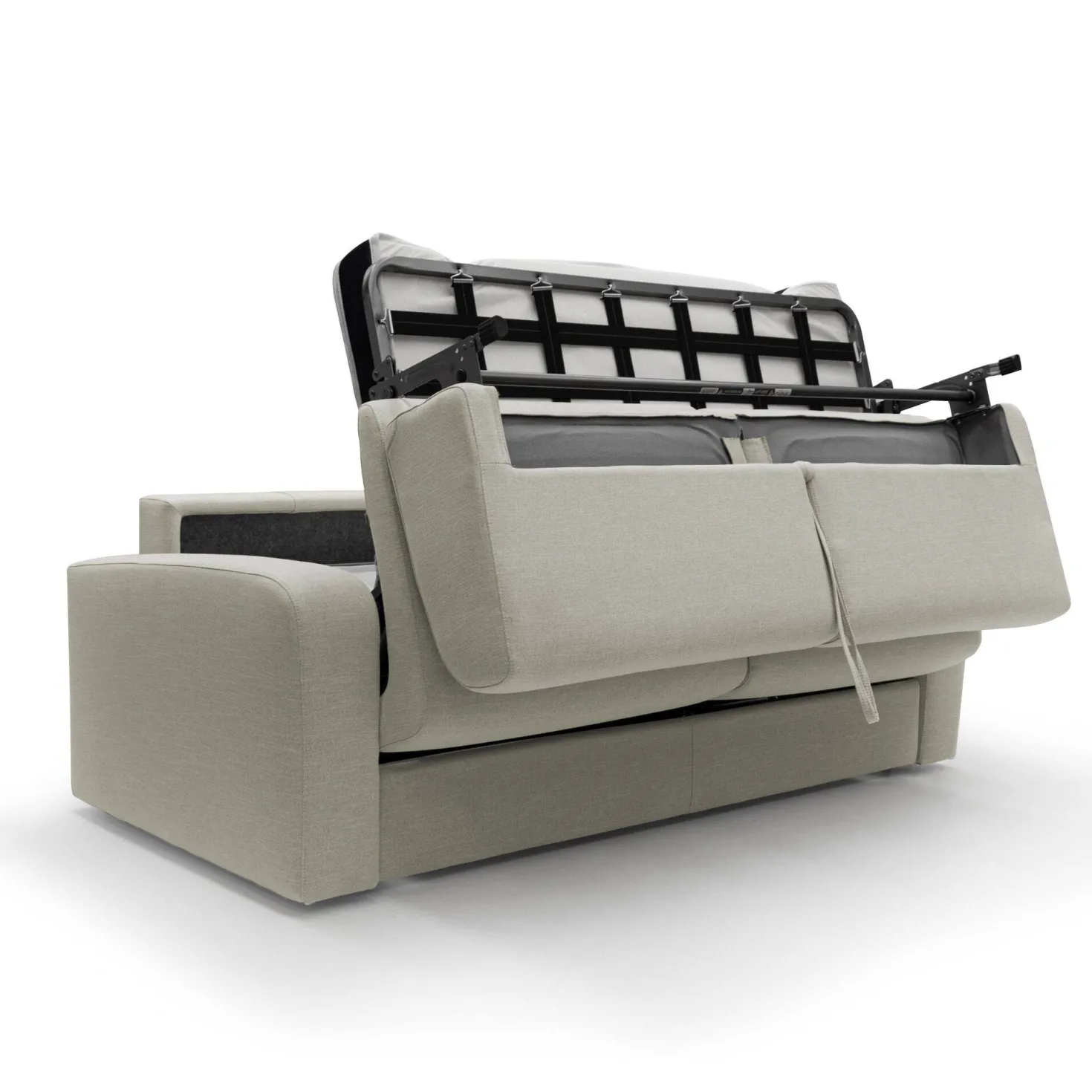 Canapé convertible tissu recyclé déhoussable Alizée