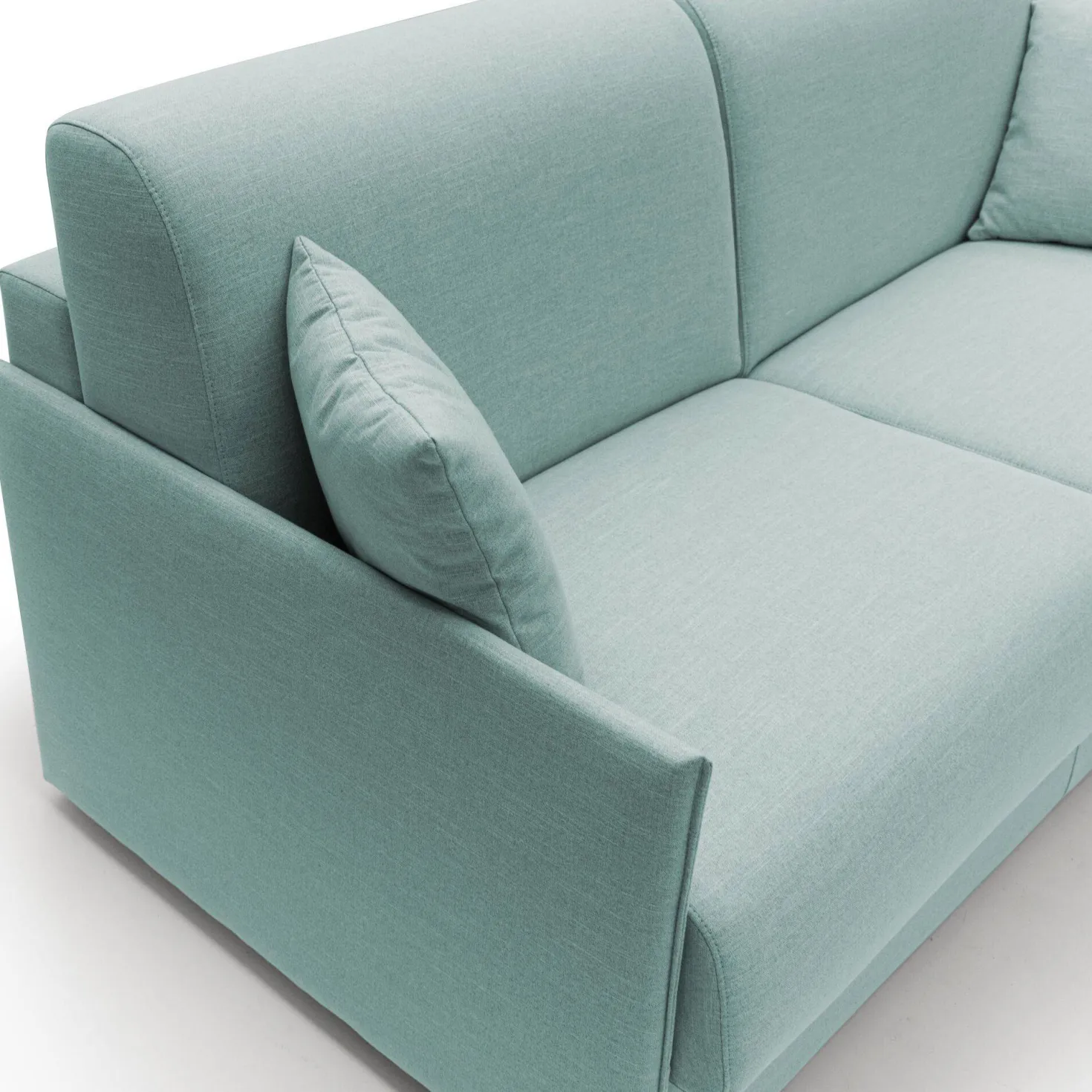 Canapé convertible tissu recyclé déhoussable Arthur