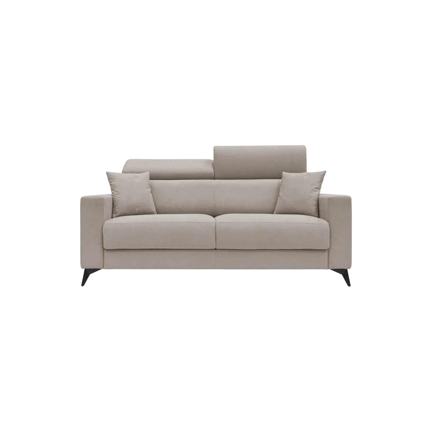 Canapé convertible tissu recyclé déhoussable Alden