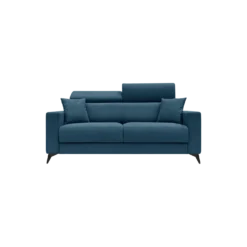 Canapé convertible tissu recyclé déhoussable Alden