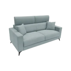 Canapé convertible tissu recyclé déhoussable Alden