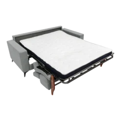 Canapé convertible tissu recyclé déhoussable Alden