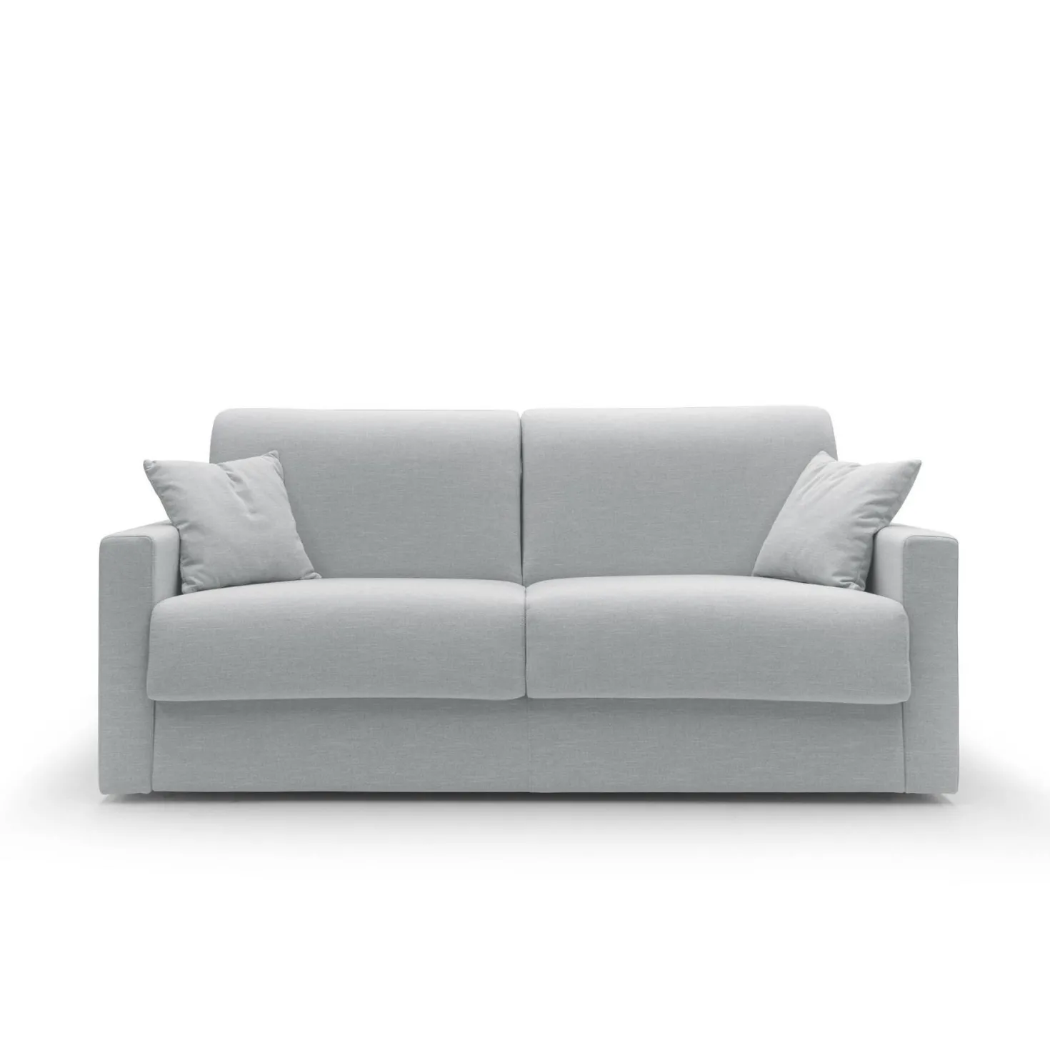 Canapé convertible tissu recyclé déhoussable Aubin