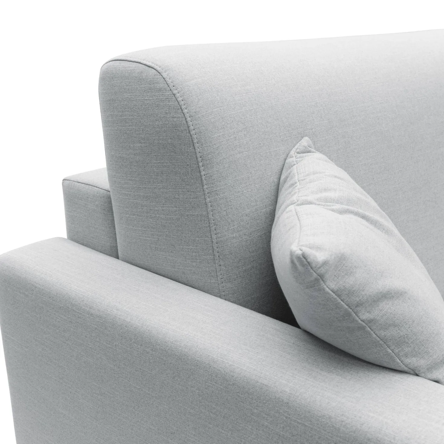 Canapé convertible tissu recyclé déhoussable Aubin