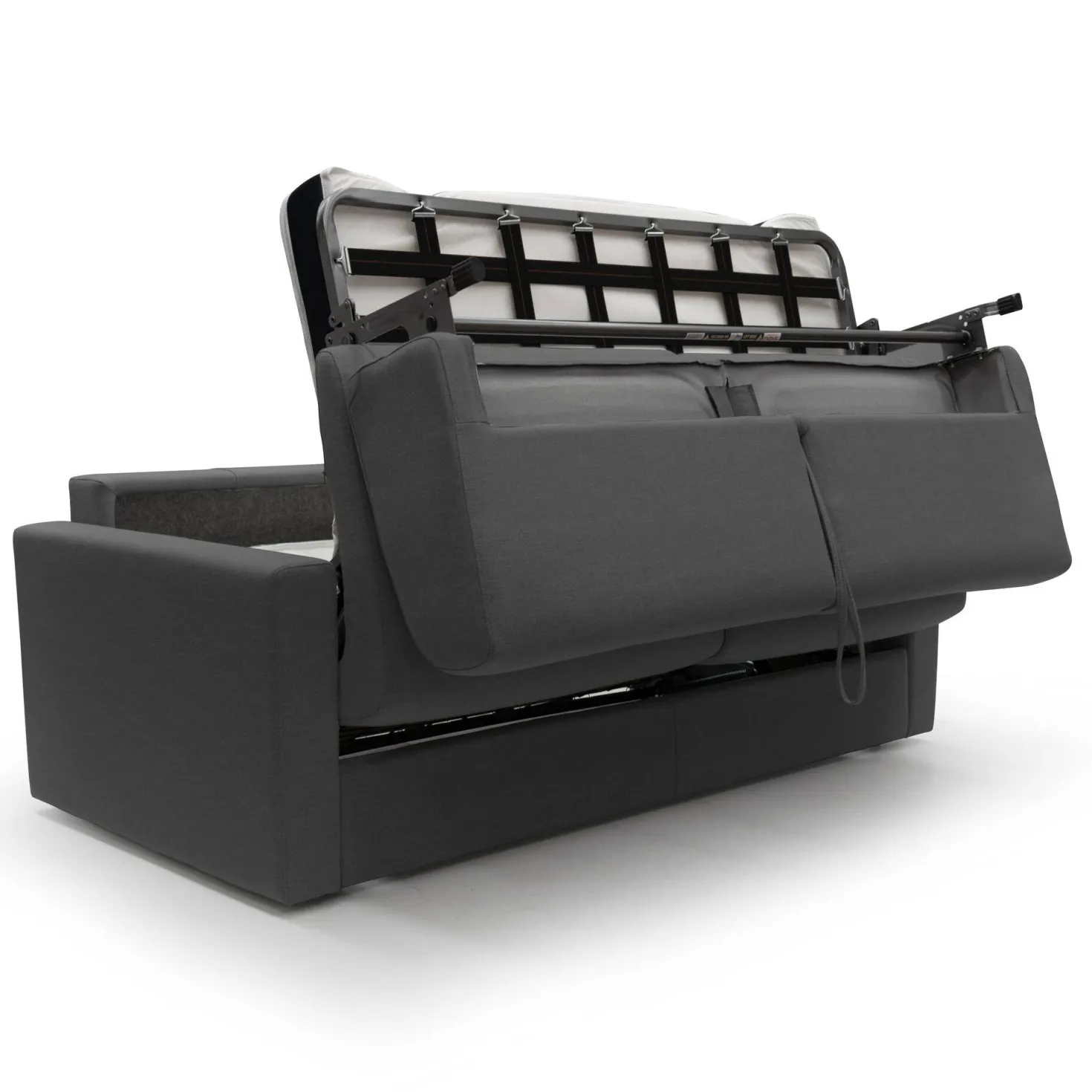 Canapé convertible tissu recyclé déhoussable Aubin