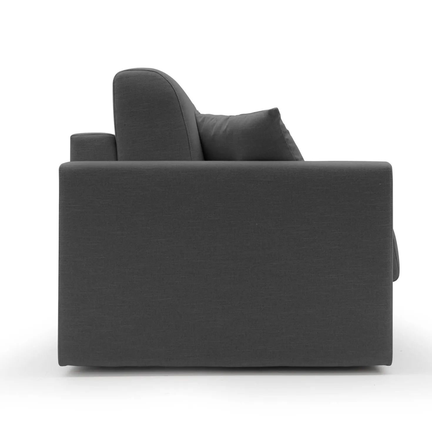 Canapé convertible tissu recyclé déhoussable Aubin